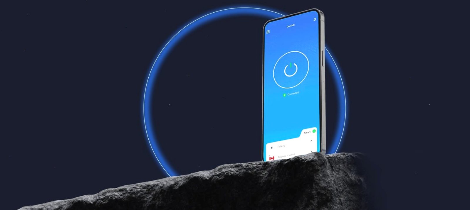 QuickQ APP 关注与管理界面示意